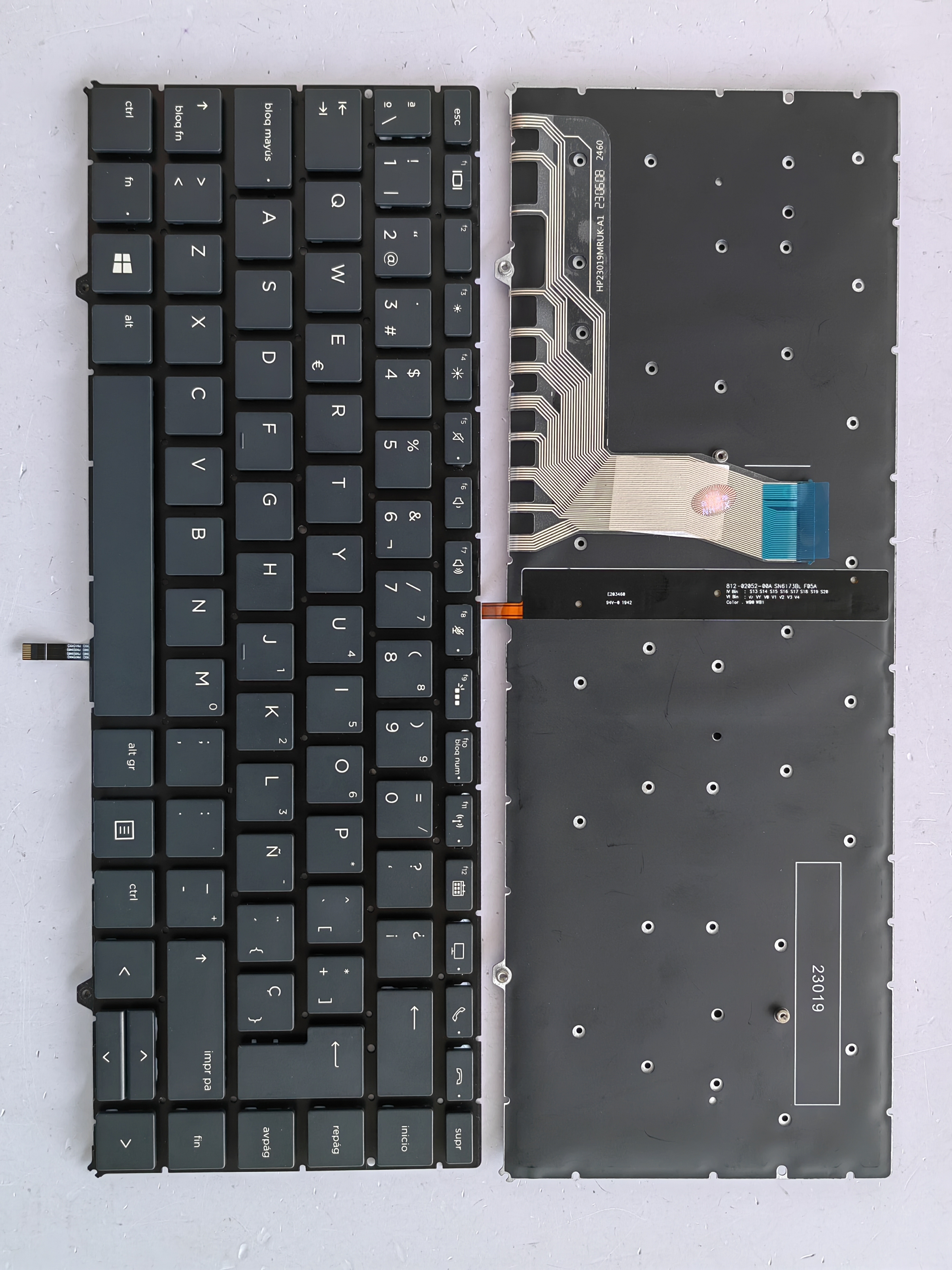 Picture of New Replacement Laptop Keyboard For HP studio g5/1050g1 BLACK Backlit (OEM) SP Layout